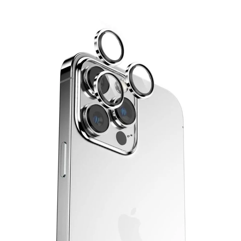 محافظ لنز دوربین گوشی اپل iPhone 14 Pro گرین مدل Lens HD Plus -بنفش