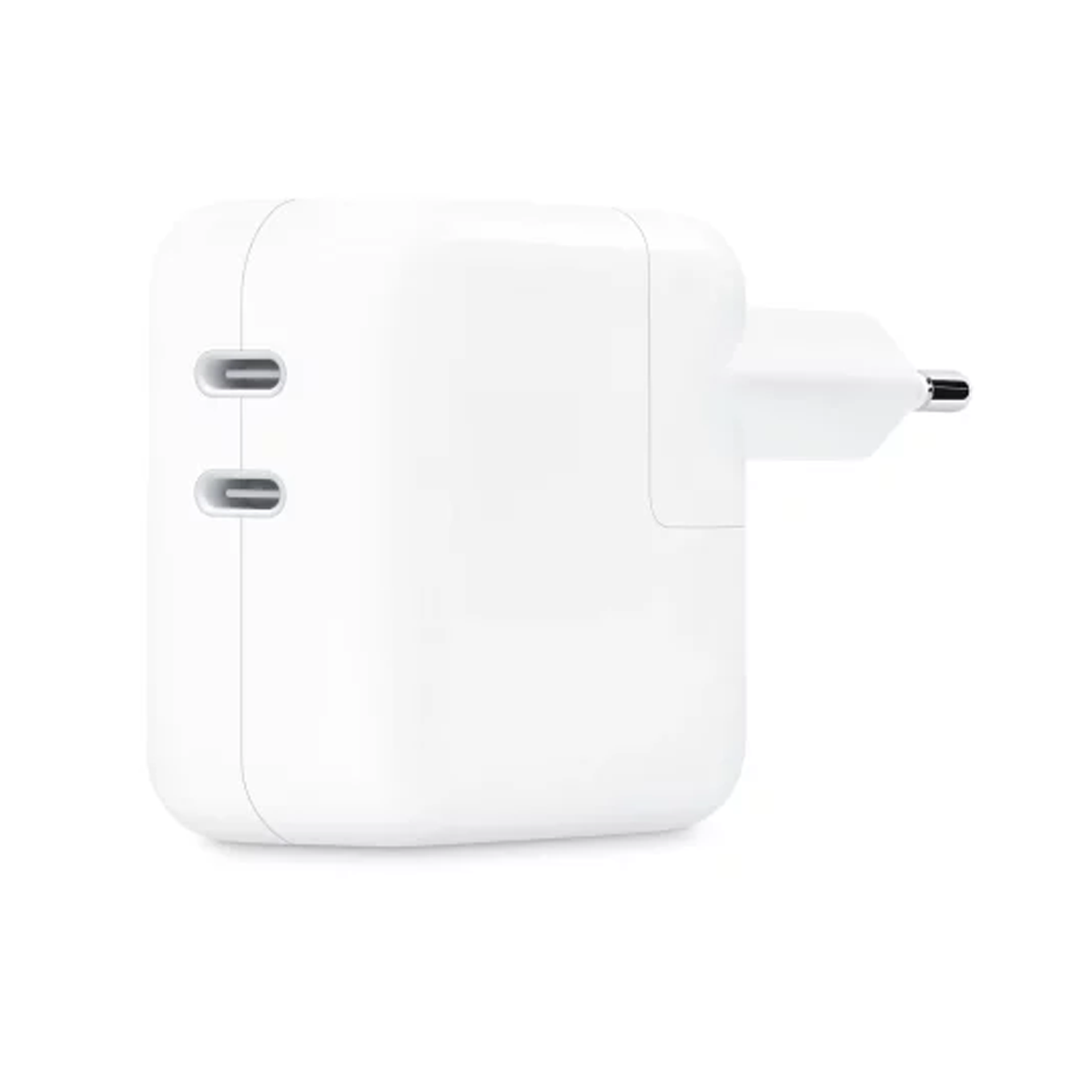 شارژر دیواری اپل مدل Dual USB-C 2-Pin توان 35 وات شارژر دیواری اپل مدل Dual USB-C 2-Pin توان 35 وات