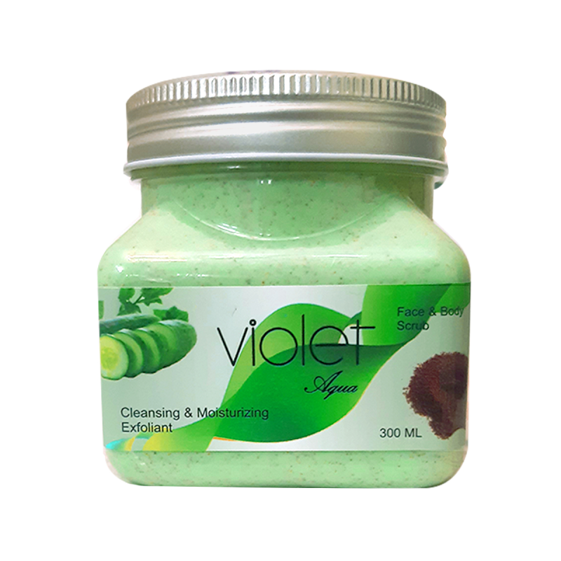 اسکراب لایه بردار پوست ویولت مدل Cucumber حجم 300 میلی لیتر اسکراب لایه بردار پوست ویولت مدل Cucumber حجم 300 میلی لیتر