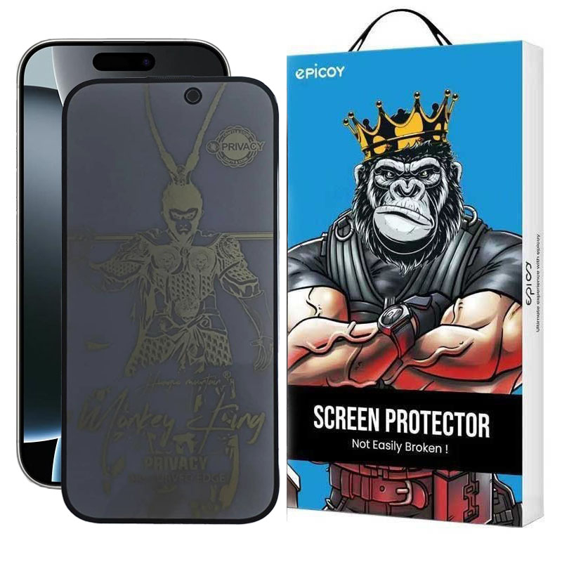 محافظ صفحه نمایش حریم شخصی اپیکوی مدل wukong privacy مناسب برای گوشی موبایل اپل iphone 16 Pro محافظ صفحه نمایش حریم شخصی اپیکوی مدل wukong privacy مناسب برای گوشی موبایل اپل iphone 16 Pro