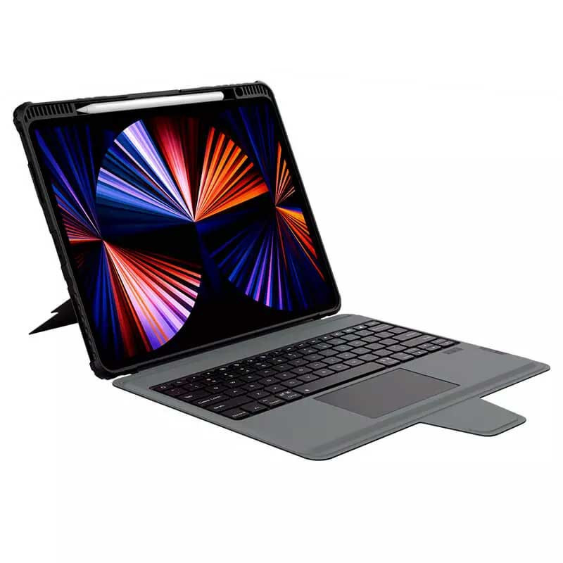 کیف کلاسوری کیبورد دار نیلکین مدل Bumper Combo Keyboard مناسب برای تبلت اپل iPad Air 13 2025 / iPad Air 13 2024 / iPad Pro 12.9 2022 / 2021 / 2020 کیف کلاسوری کیبورد دار نیلکین مدل Bumper Combo Keyboard مناسب برای تبلت اپل iPad Air 13 2025 / iPad Air 13 2024 / iPad Pro 12.9 2022 / 2021 / 2020