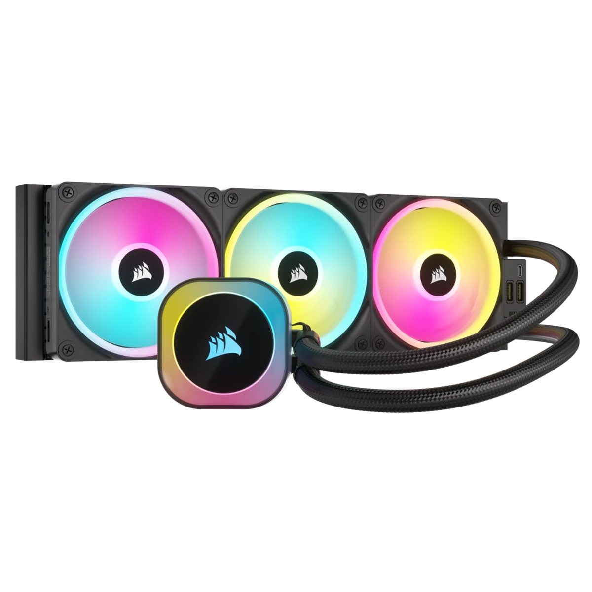 خنک کننده مایع پردازنده کورسیر مدل iCUE LINK H150i RGB AIO خنک کننده مایع پردازنده کورسیر مدل iCUE LINK H150i RGB AIO