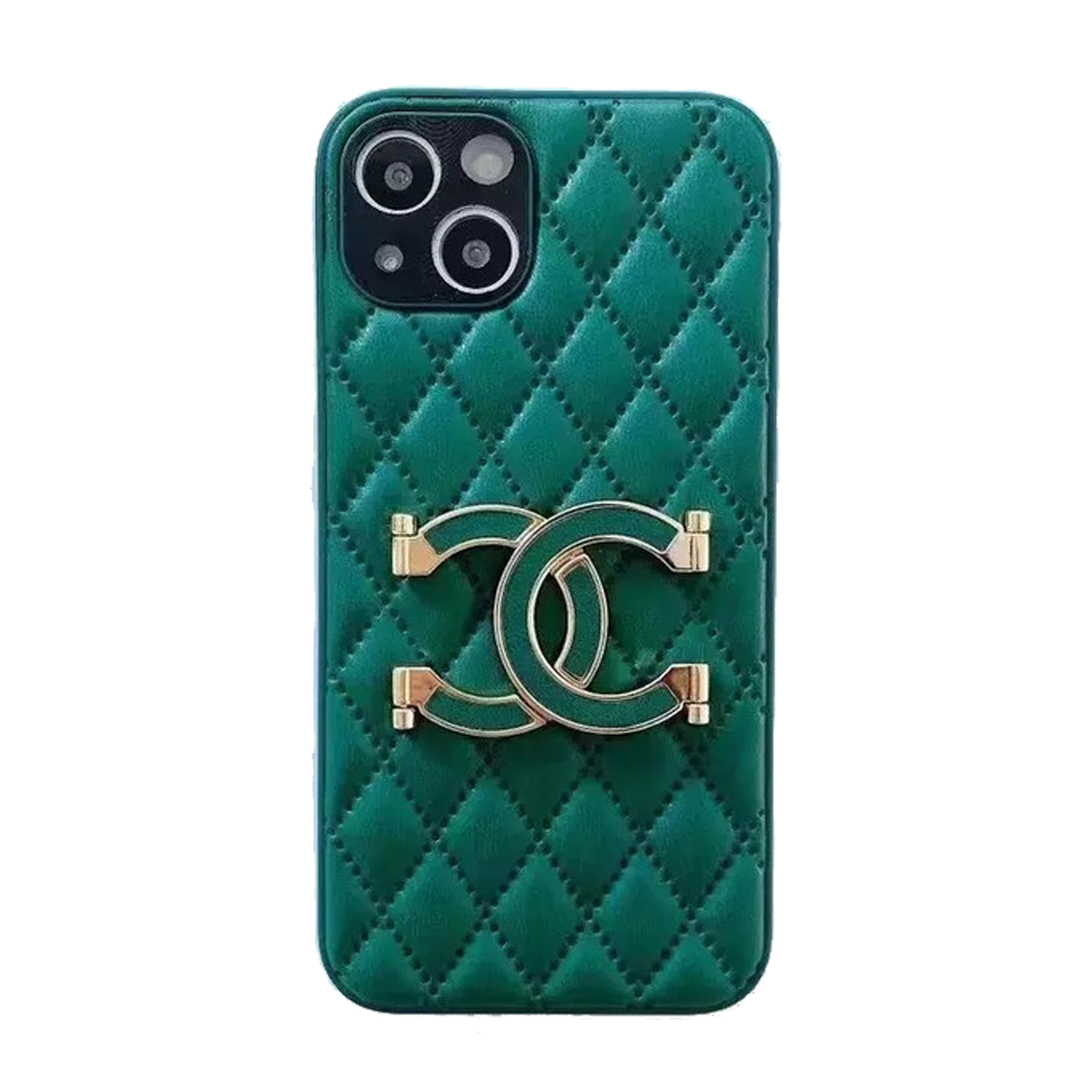 کاور گوشی اپل iPhone 14 Plus اپیکوی مدل Luxury-CHANEL  -سبز