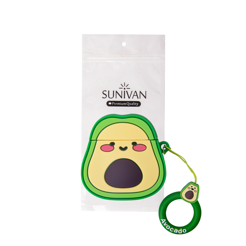 کاور کیس اپل ایرپاد 1 - 2 سانیوان مدل عروسکی فانتزی طرح آووکادو