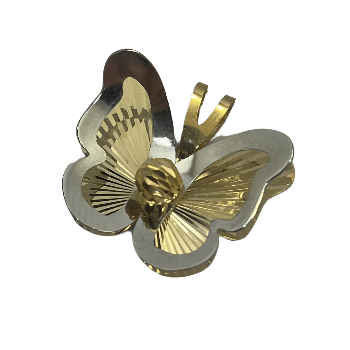 آویز طلا زنانه نوا گلد مدل پروانه کد 36245 آویز طلا زنانه نوا گلد مدل پروانه کد 36245