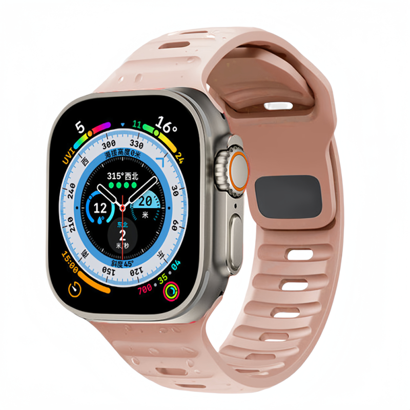 بند اپل واچ سایز 42-44-45-49 میلی متری اسپیگن مدل Sport Strap بند اپل واچ سایز 42-44-45-49 میلی متری اسپیگن مدل Sport Strap