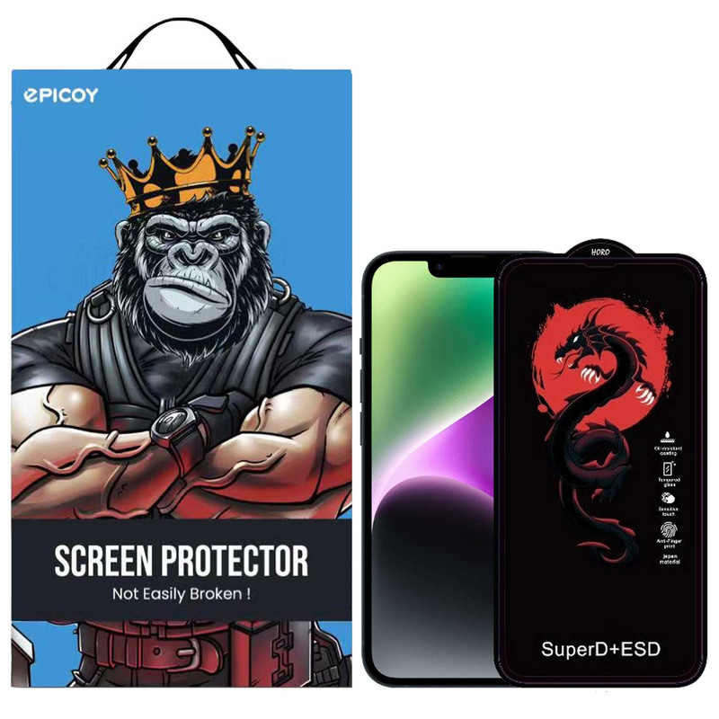 محافظ صفحه نمایش اِپیکوی مدل Dragon ESD مناسب برای گوشی موبایل اپل iPhone 16e / 13 / 13 Pro / 14 محافظ صفحه نمایش اِپیکوی مدل Dragon ESD مناسب برای گوشی موبایل اپل iPhone 16e / 13 / 13 Pro / 14