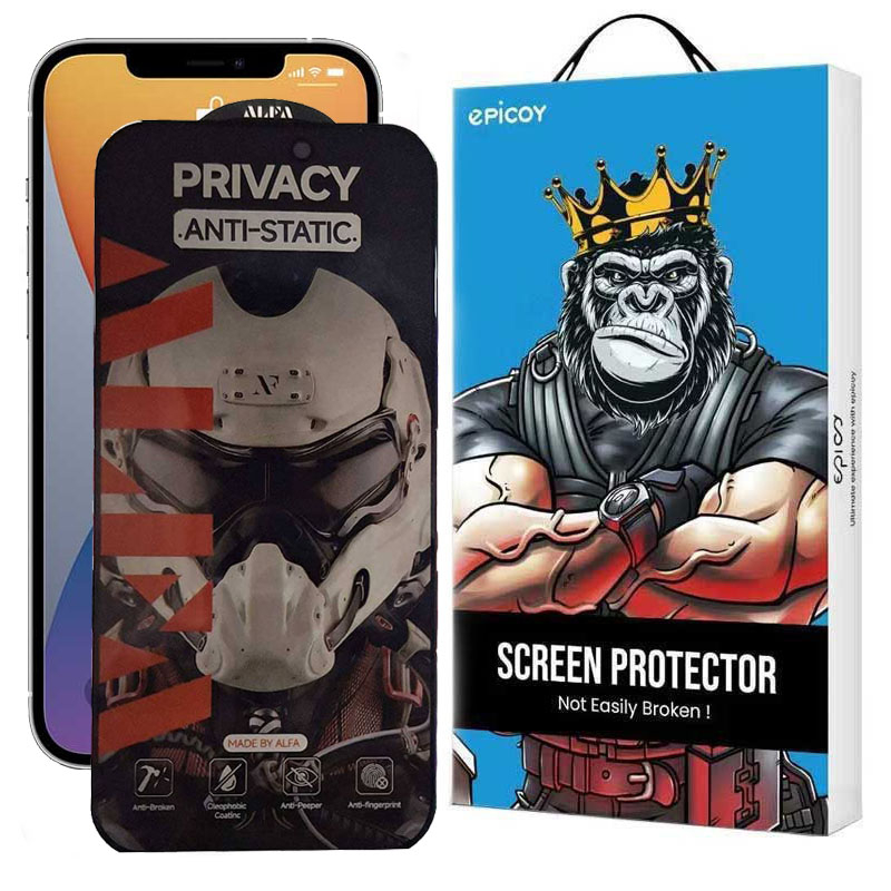 محافظ صفحه نمایش حریم شخصی اپیکوی مدل Alpha مناسب برای گوشی موبایل اپل iPhone 11 Pro Max / XS Max محافظ صفحه نمایش حریم شخصی اپیکوی مدل Alpha مناسب برای گوشی موبایل اپل iPhone 11 Pro Max / XS Max