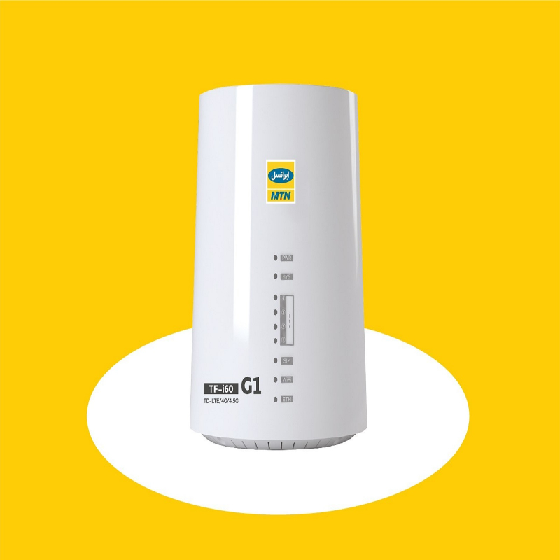 مودم روتر بی سیم 4G LTE ایرانسل مدل TF-I60 G1 به همراه سیم کارت 990 گیگابایتی Wenex مودم روتر بی سیم 4G LTE ایرانسل مدل TF-I60 G1 به همراه سیم کارت 990 گیگابایتی Wenex