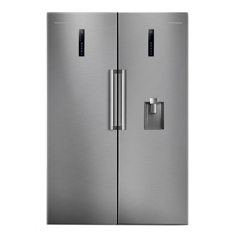 یخچال فریزر دوقلو پاکشوما مدل RTRA-RTFA901 iX (N1) سری Twin Peaks-اینوکس