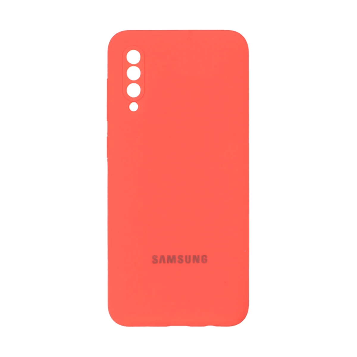 کاور گوشی سامسونگ Galaxy A50s مستر کوالیتی مدل سیلیکونی پاک کنی-آبی دریایی 