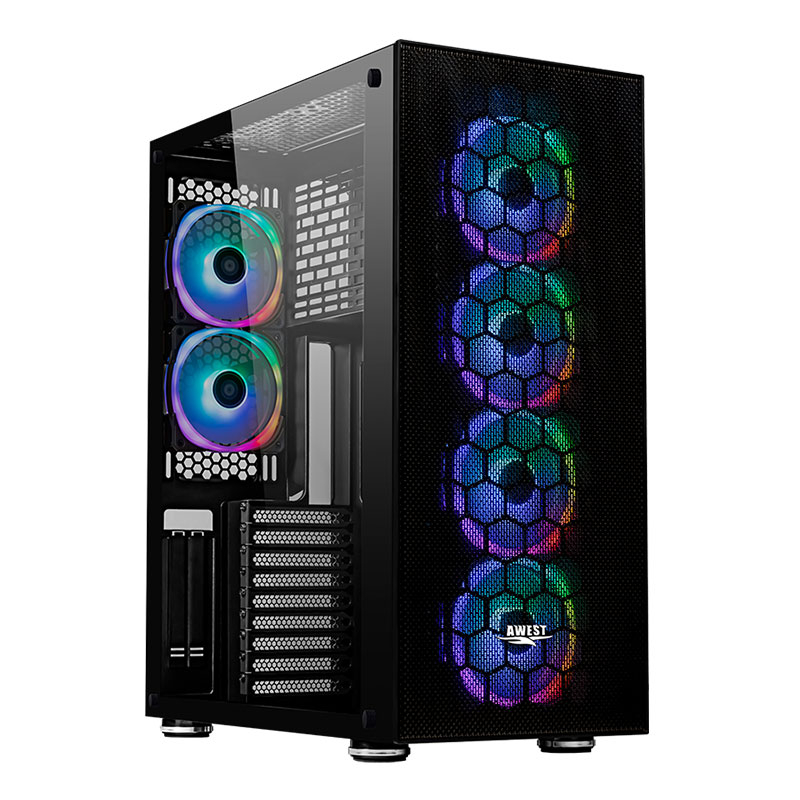 کیس کامپیوتر اوست مدل GT-AV402-FB کیس کامپیوتر اوست مدل GT-AV402-FB