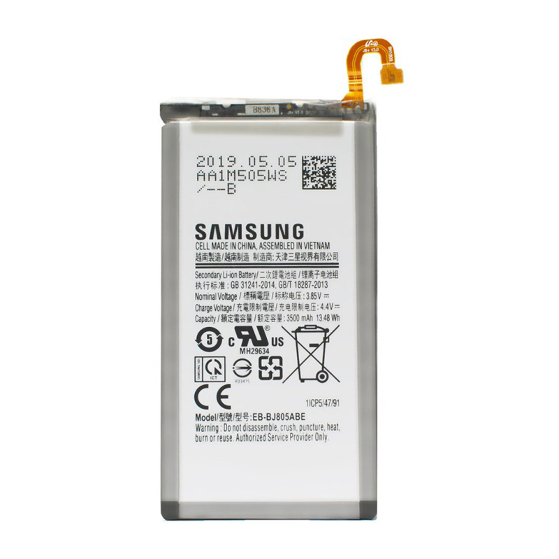 باتری موبایل مدل EB-BJ805ABE ظرفیت 3500 میلی آمپرساعت مناسب برای گوشی موبایل سامسونگ Galaxy A6 Plus باتری موبایل مدل EB-BJ805ABE ظرفیت 3500 میلی آمپرساعت مناسب برای گوشی موبایل سامسونگ Galaxy A6 Plus