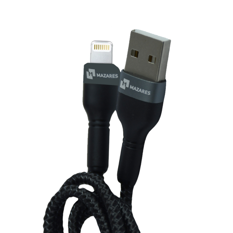 کابل تبدیل USB به لایتنینگ مازارس مدل C13IP طول 1 متر کابل تبدیل USB به لایتنینگ مازارس مدل C13IP طول 1 متر