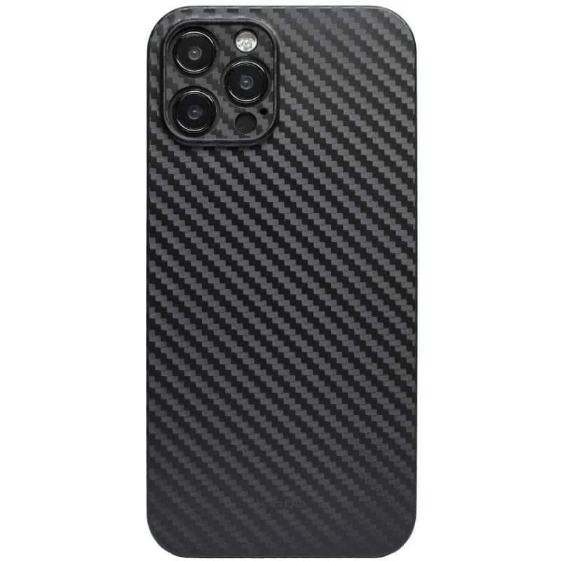 کاور گوشی اپل IPhone 13 Pro Max کی-دوو مد‌ل Air-Carbon-طلایی