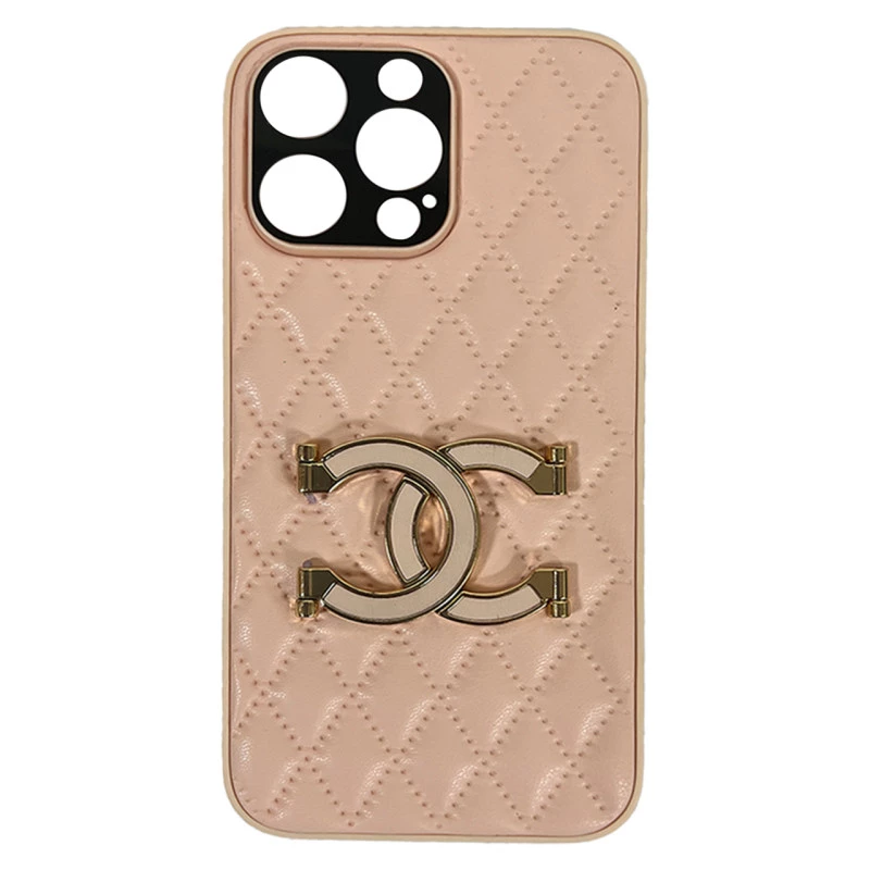 کاور گوشی اپل iPhone 14 Pro Max اپیکوی مدل Luxury-CHANEL -صورتی