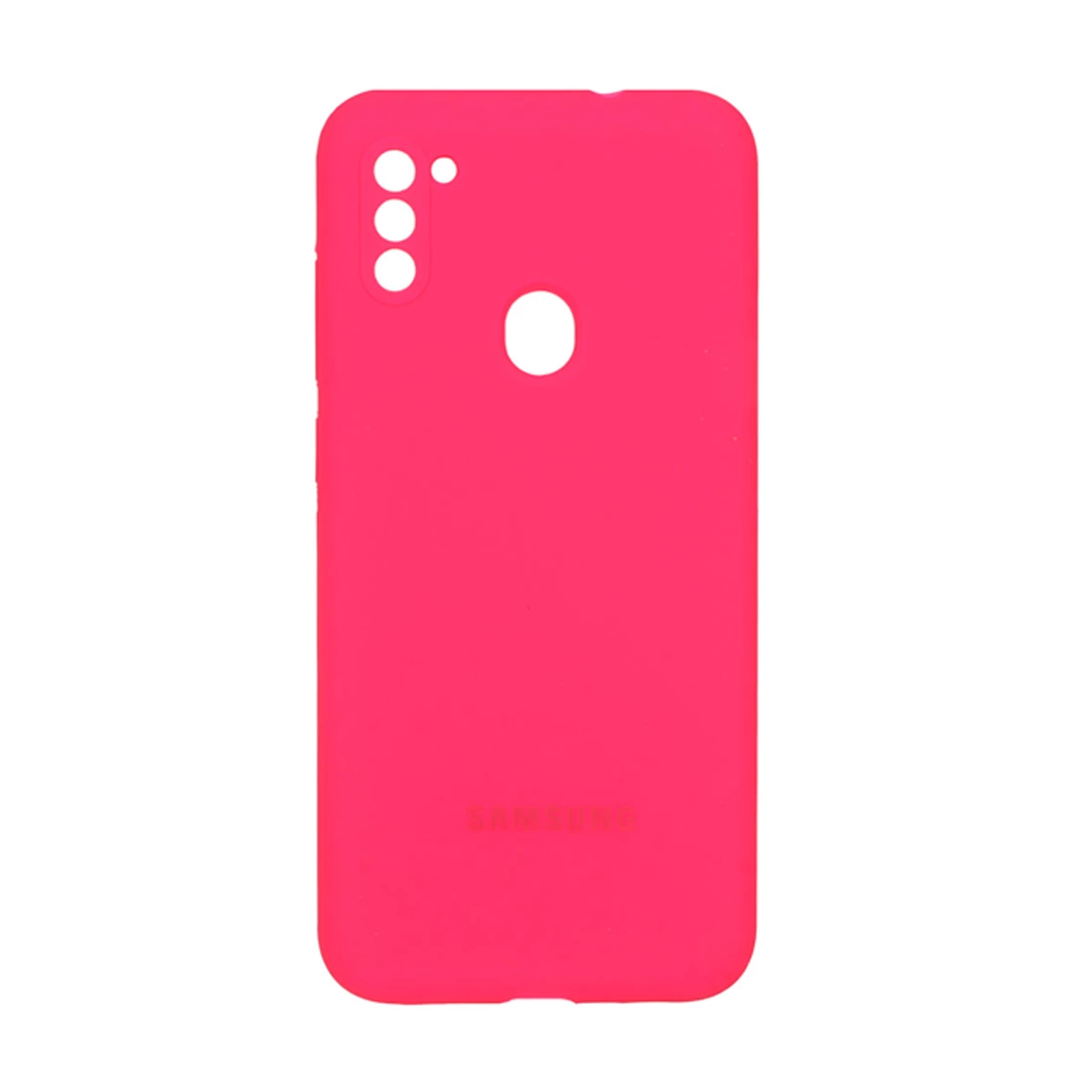 کاور گوشی سامسونگ Galaxy A11 مدل سیلیکونی پاک کنی-سرمه‌ای