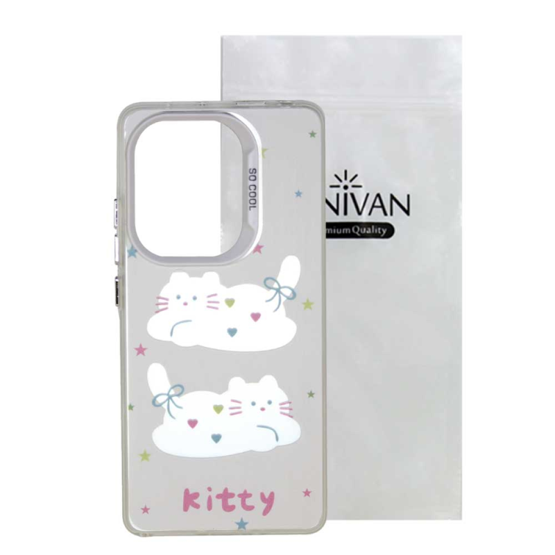 کاور گوشی پوکو Poco M6 Pro سانیوان مدل فانتزی طرح گربه Kitty کاور گوشی پوکو Poco M6 Pro سانیوان مدل فانتزی طرح گربه Kitty