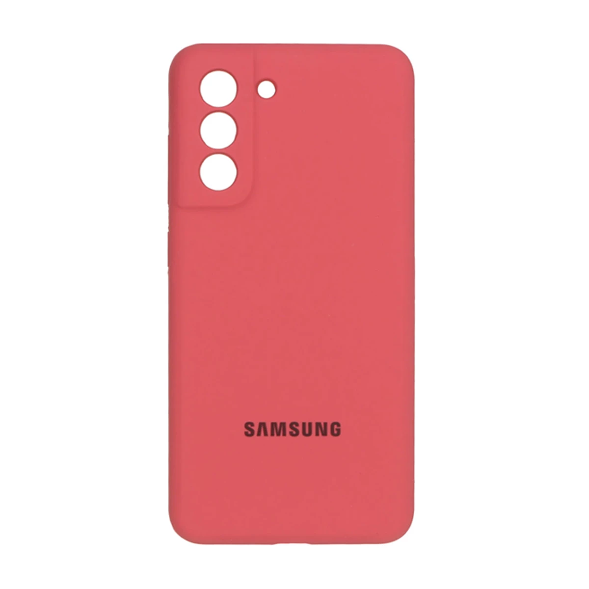 کاور گوشی سامسونگ Galaxy S21 FE مستر کوالیتی مدل سیلیکونی پاک کنی-خاکستری