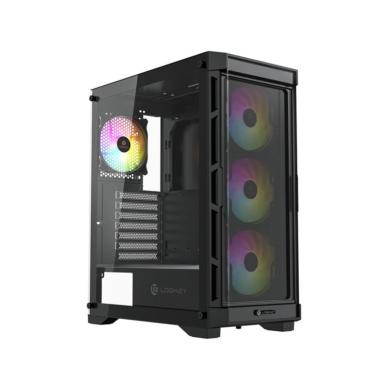 کیس کامپیوتر لاجی کی مدل LK-C375B کیس کامپیوتر لاجی کی مدل LK-C375B