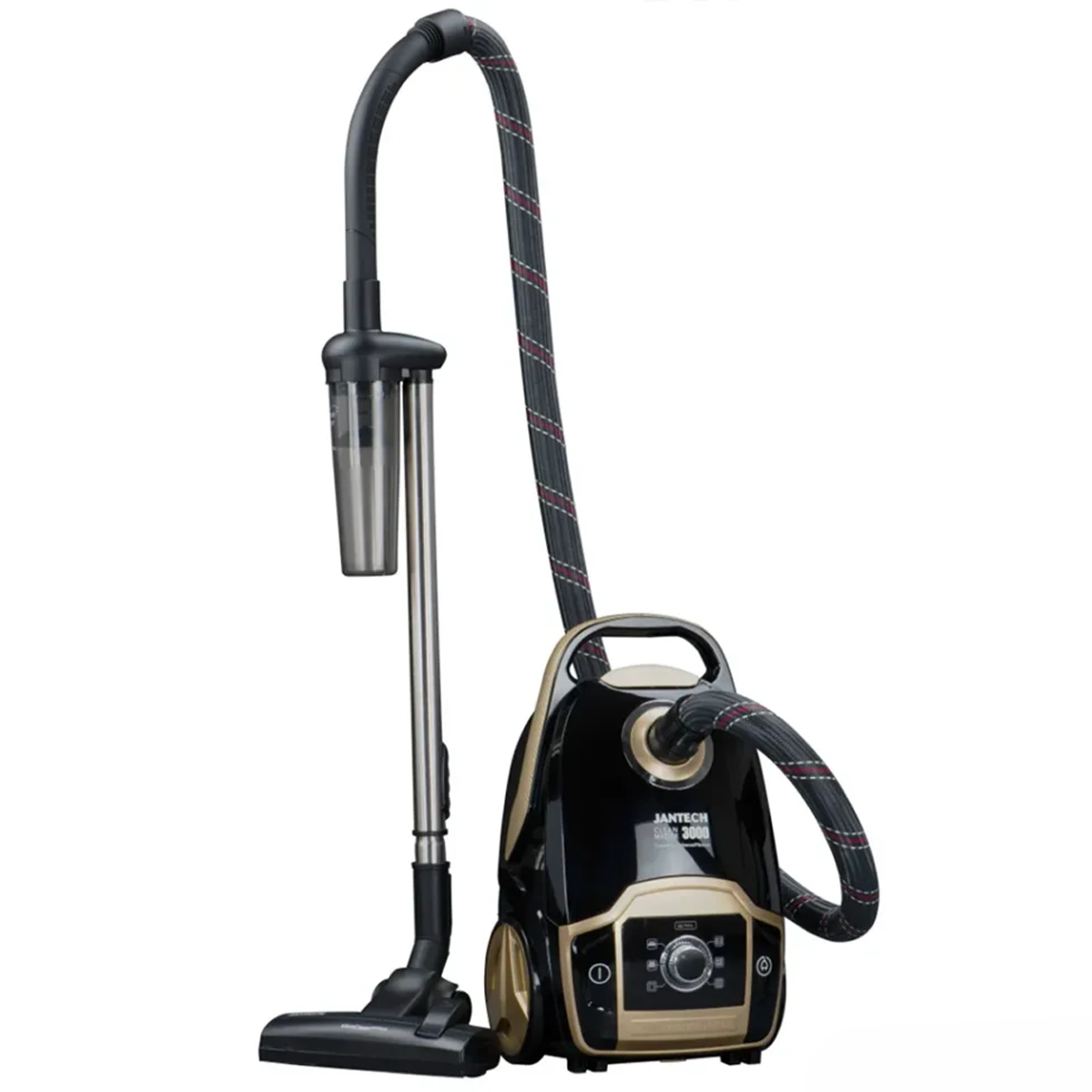 جاروبرقی جانتک سری CLEAN MASTER مدل 3000BG- مشکی طلایی