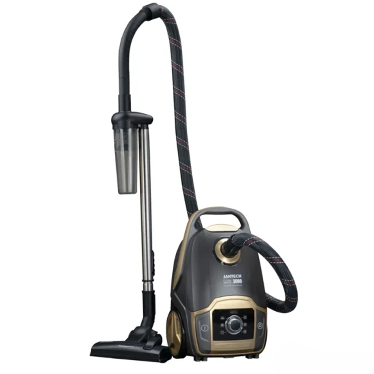 جاروبرقی جانتک سری CLEAN MASTER مدل 3000GG-طوسی طلایی