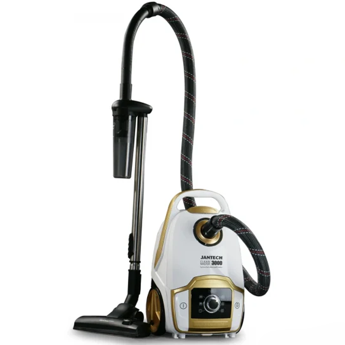جاروبرقی جانتک سری CLEAN MASTER مدل 3000WG-سفید طلایی