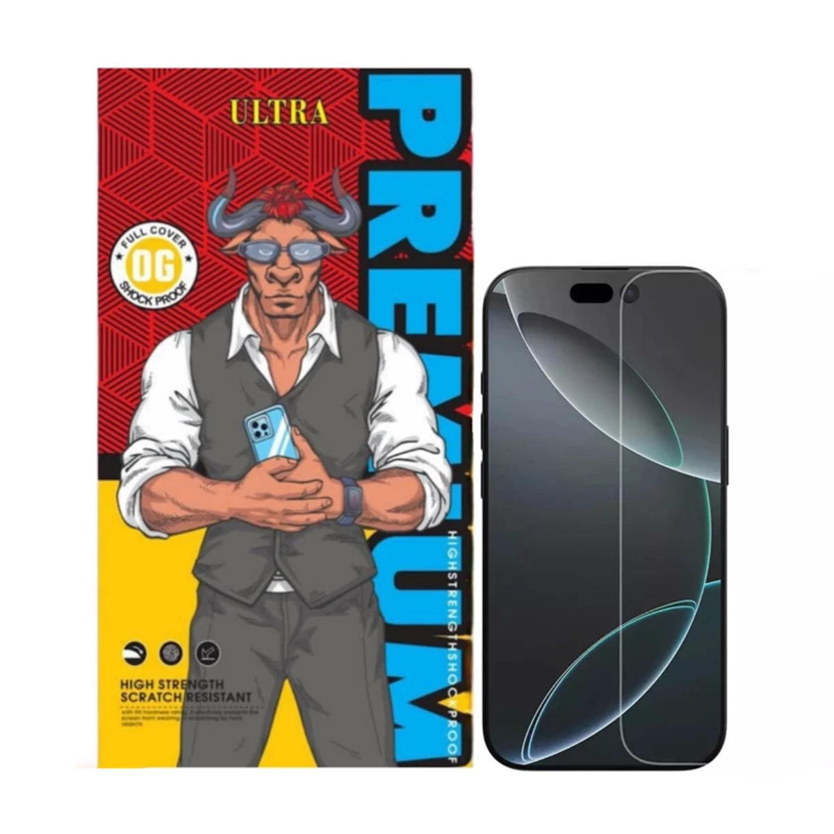 محافظ صفحه نمایش گوشی آیفون iPhone 16 Pro Max اولترا مدل بدون حاشیه Transparent-بی رنگ شفاف محافظ صفحه نمایش گوشی آیفون iPhone 16 Pro Max اولترا مدل بدون حاشیه Transparent-بی رنگ شفاف
