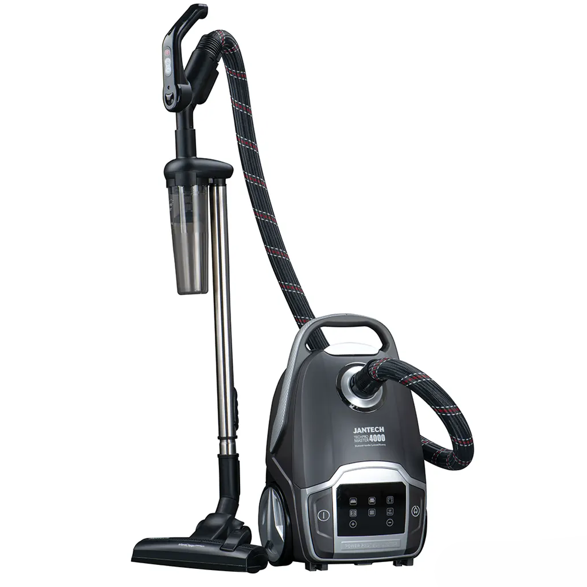 جاروبرقی جانتک سری TECHPRO MASTER مدل 4000GS-طوسی نقره ای