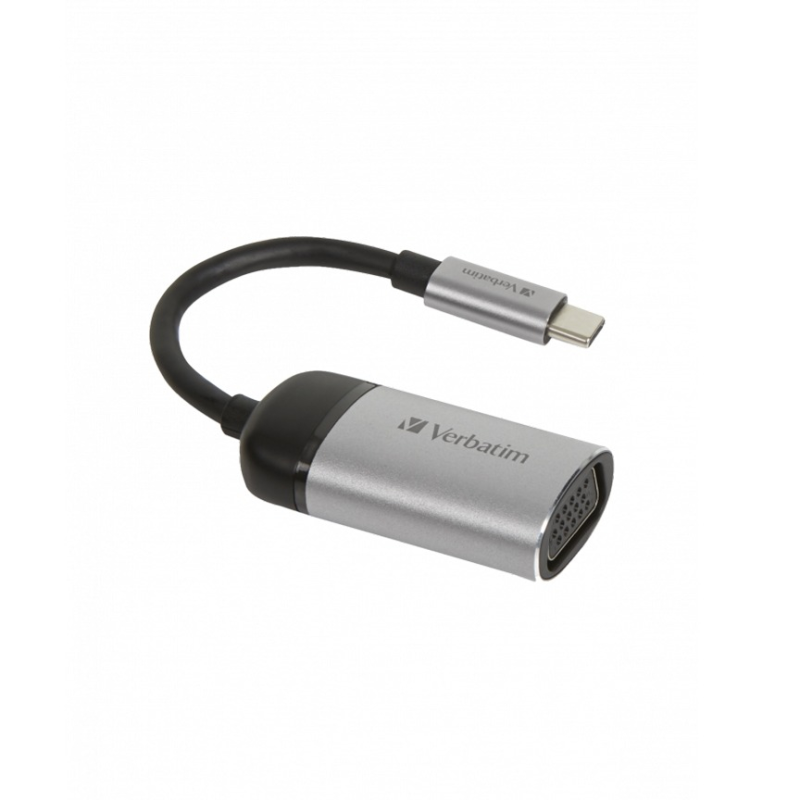 مبدل USB-C به VGA ورباتیم مدل 49145 مبدل USB-C به VGA ورباتیم مدل 49145