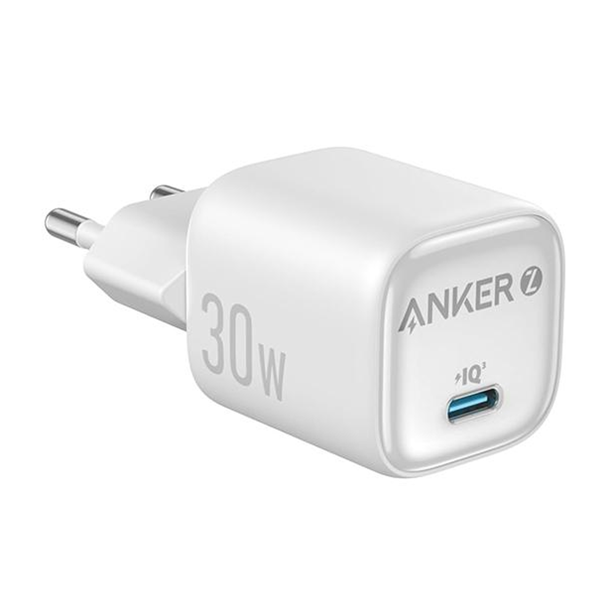 شارژر دیواری انکر مدل Zolo GaN Compact EU A2698 توان 30 وات شارژر دیواری انکر مدل Zolo GaN Compact EU A2698 توان 30 وات