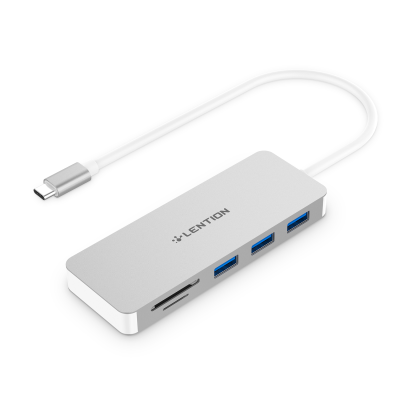 هاب 5 پورت USB-C لنشن مدل C15 هاب 5 پورت USB-C لنشن مدل C15