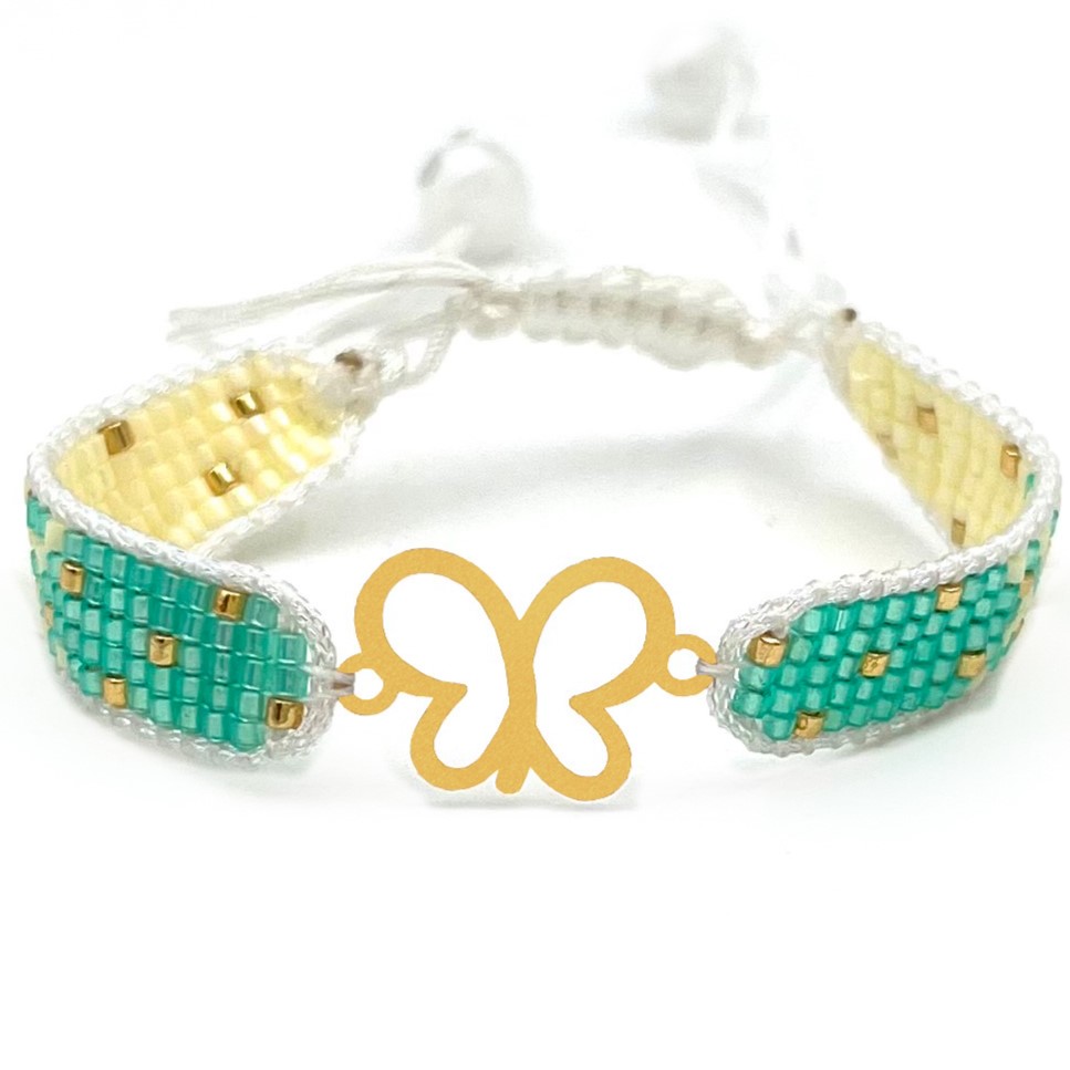 دستنبد طلا زنانه با پلاک طلا میوکی دیانا گالری کد11027 دستنبد طلا زنانه با پلاک طلا میوکی دیانا گالری کد11027