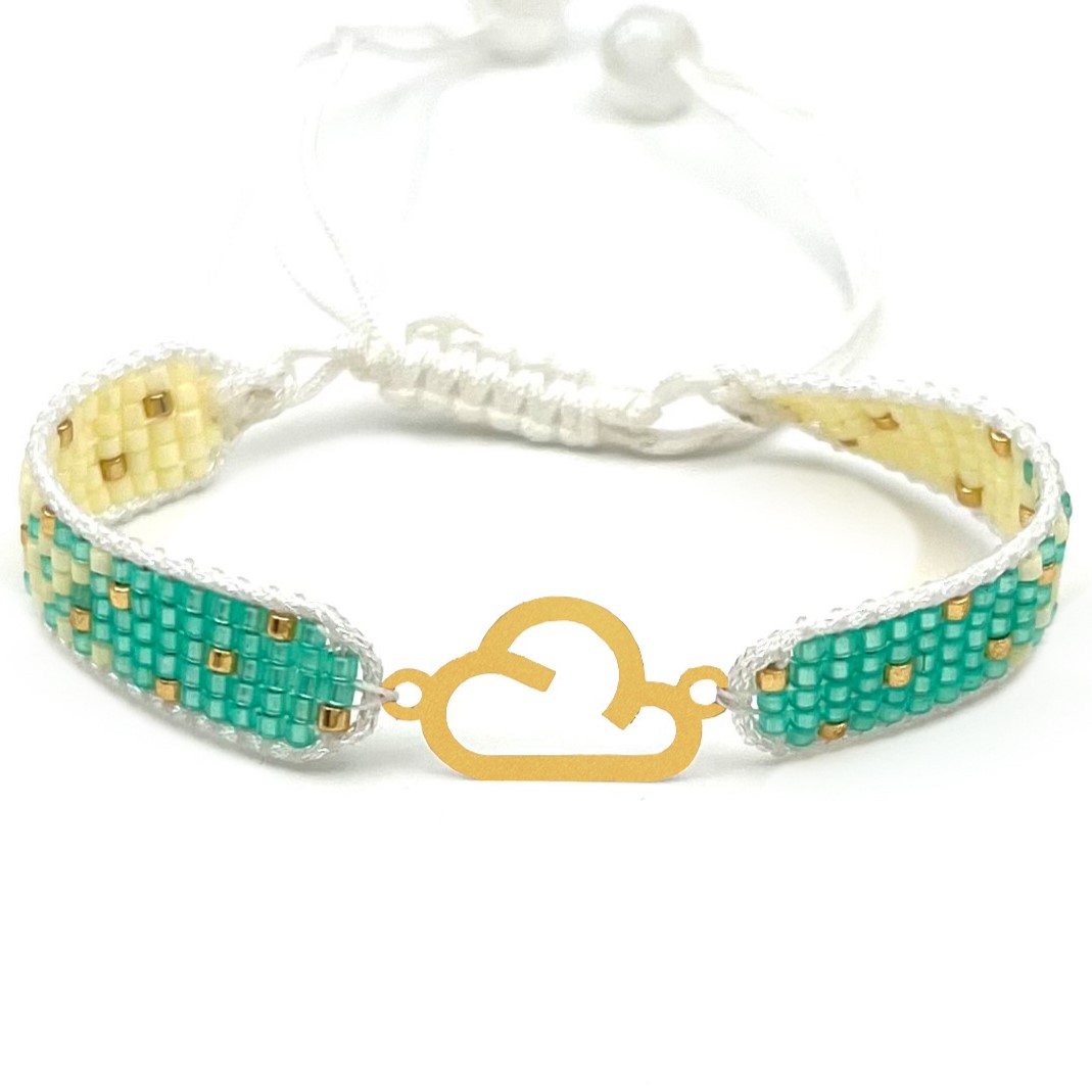 دستنبد طلا زنانه با پلاک طلا میوکی دیانا گالری کد11021 دستنبد طلا زنانه با پلاک طلا میوکی دیانا گالری کد11021