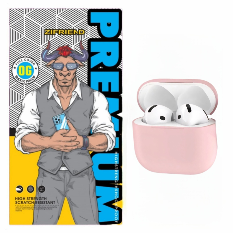 کاور کیس هندزفری اپل Airpods 4 زیفرند مدل سیلیکونی کاور کیس هندزفری اپل Airpods 4 زیفرند مدل سیلیکونی