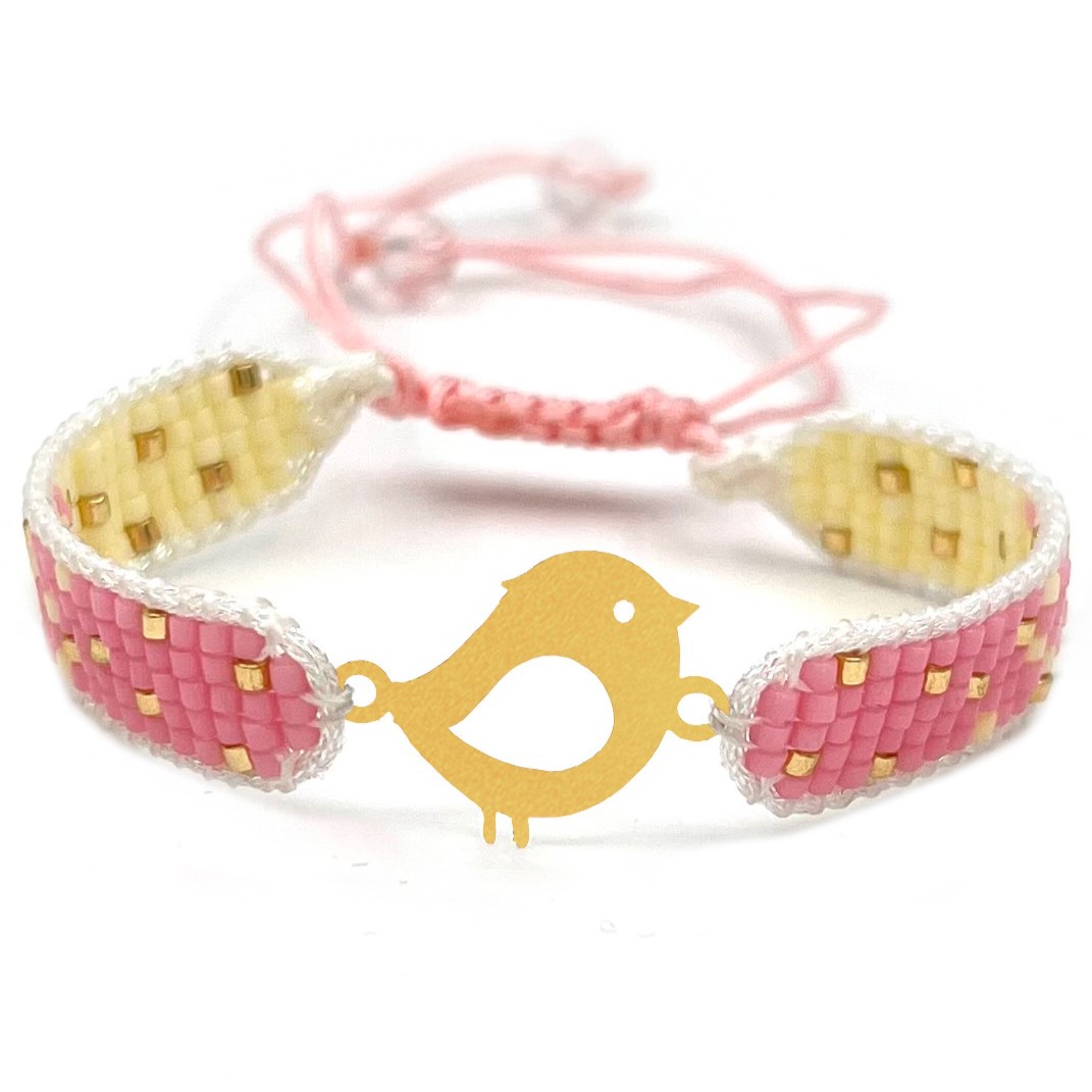 دستنبد طلا زنانه با پلاک طلا میوکی دیانا گالری کد09030 دستنبد طلا زنانه با پلاک طلا میوکی دیانا گالری کد09030