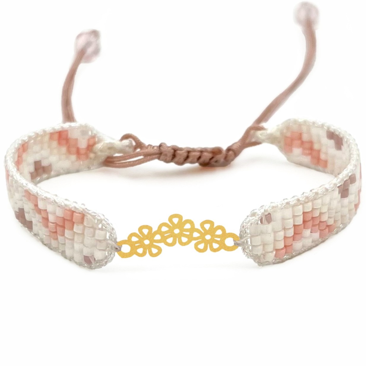 دستنبد طلا زنانه با پلاک طلا میوکی دیانا گالری کد08031