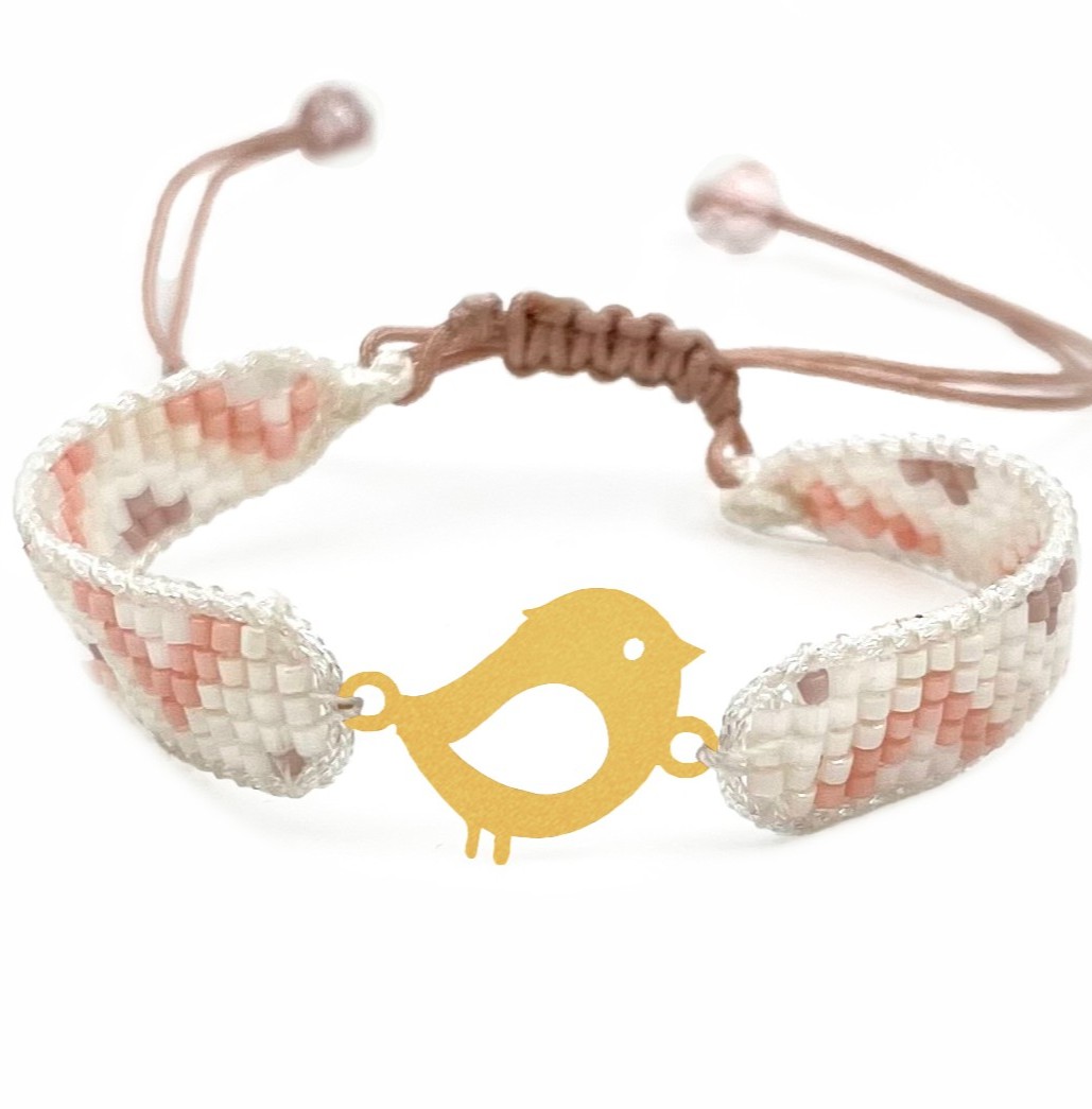 دستنبد طلا زنانه با پلاک طلا میوکی دیانا گالری کد08030 دستنبد طلا زنانه با پلاک طلا میوکی دیانا گالری کد08030