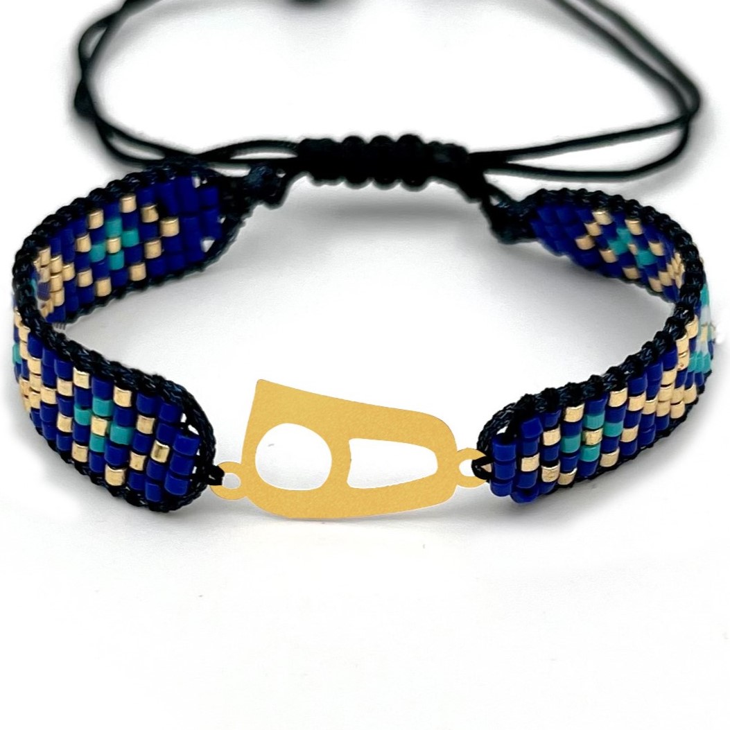 دستنبد طلا زنانه با پلاک طلا میوکی دیانا گالری کد04001 دستنبد طلا زنانه با پلاک طلا میوکی دیانا گالری کد04001