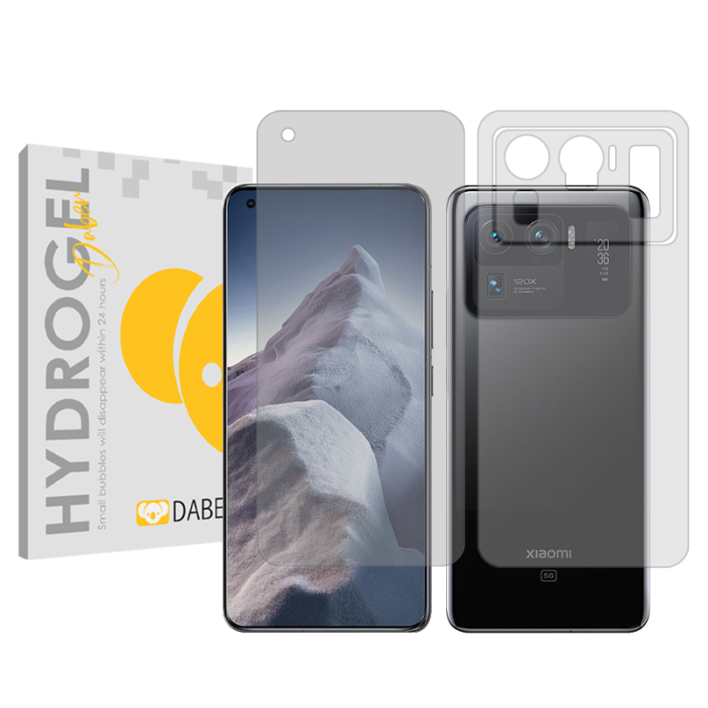 محافظ صفحه نمایش شفاف دبن مدل Tough مناسب برای گوشی موبایل شیائومی Mi 11 Ultra به همراه محافظ پشت گوشی محافظ صفحه نمایش شفاف دبن مدل Tough مناسب برای گوشی موبایل شیائومی Mi 11 Ultra به همراه محافظ پشت گوشی