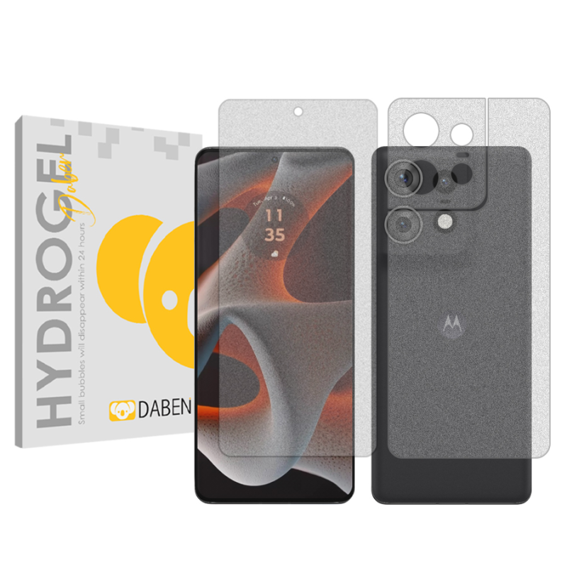 محافظ صفحه نمایش مات دبن مدل Tough مناسب برای گوشی موبایل موتورولا Edge 50 Pro به همراه محافظ پشت گوشی محافظ صفحه نمایش مات دبن مدل Tough مناسب برای گوشی موبایل موتورولا Edge 50 Pro به همراه محافظ پشت گوشی