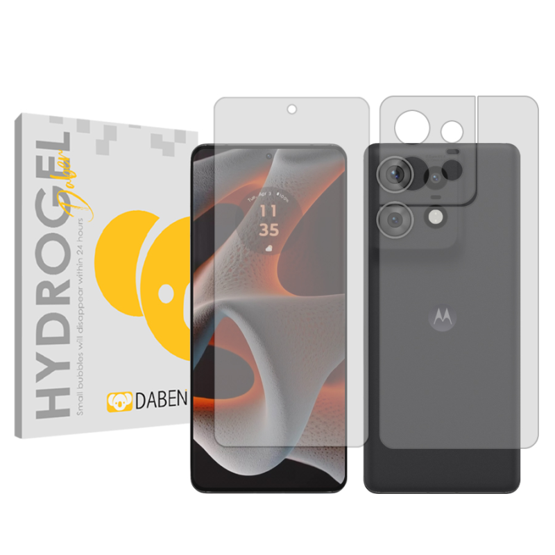 محافظ صفحه نمایش شفاف دبن مدل Tough مناسب برای گوشی موبایل موتورولا Edge 50 Pro به همراه محافظ پشت گوشی محافظ صفحه نمایش شفاف دبن مدل Tough مناسب برای گوشی موبایل موتورولا Edge 50 Pro به همراه محافظ پشت گوشی
