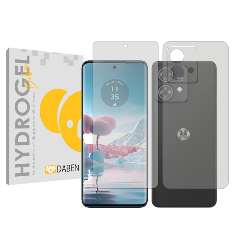 محافظ صفحه نمایش شفاف دبن مدل Tough مناسب برای گوشی موبایل موتورولا Edge 40 Neo به همراه محافظ پشت گوشی محافظ صفحه نمایش شفاف دبن مدل Tough مناسب برای گوشی موبایل موتورولا Edge 40 Neo به همراه محافظ پشت گوشی