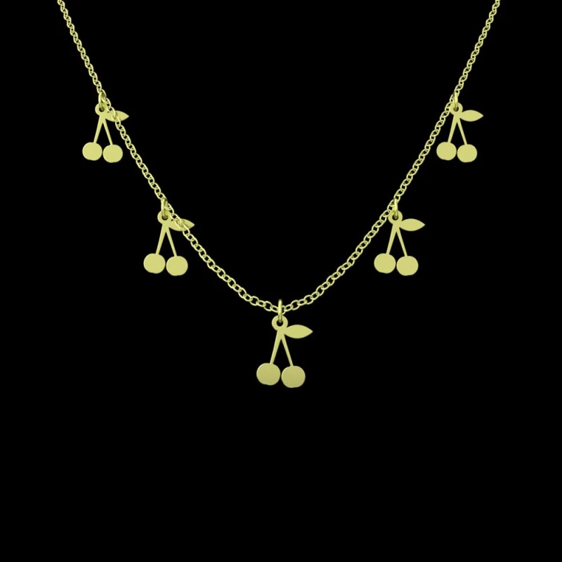 گردنبند طلا زنانه مدوپد مدل گیلاس کد RNA10963-3.50 گردنبند طلا زنانه مدوپد مدل گیلاس کد RNA10963-3.50