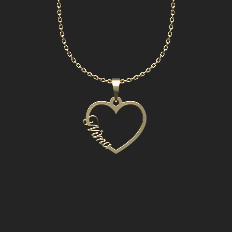 گردنبند طلا زنانه مدوپد مدل اسم نیما nima کد HE2-1-1203-5.00 گردنبند طلا زنانه مدوپد مدل اسم نیما nima کد HE2-1-1203-5.00