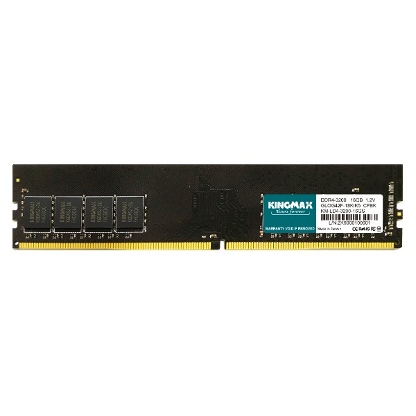 رم دسکتاپ DDR4 تک کاناله 3200 مگاهرتز کینگ مکس مدل GLOH22F-28KHK5 ظرفیت 16 گیگابایت رم دسکتاپ DDR4 تک کاناله 3200 مگاهرتز کینگ مکس مدل GLOH22F-28KHK5 ظرفیت 16 گیگابایت