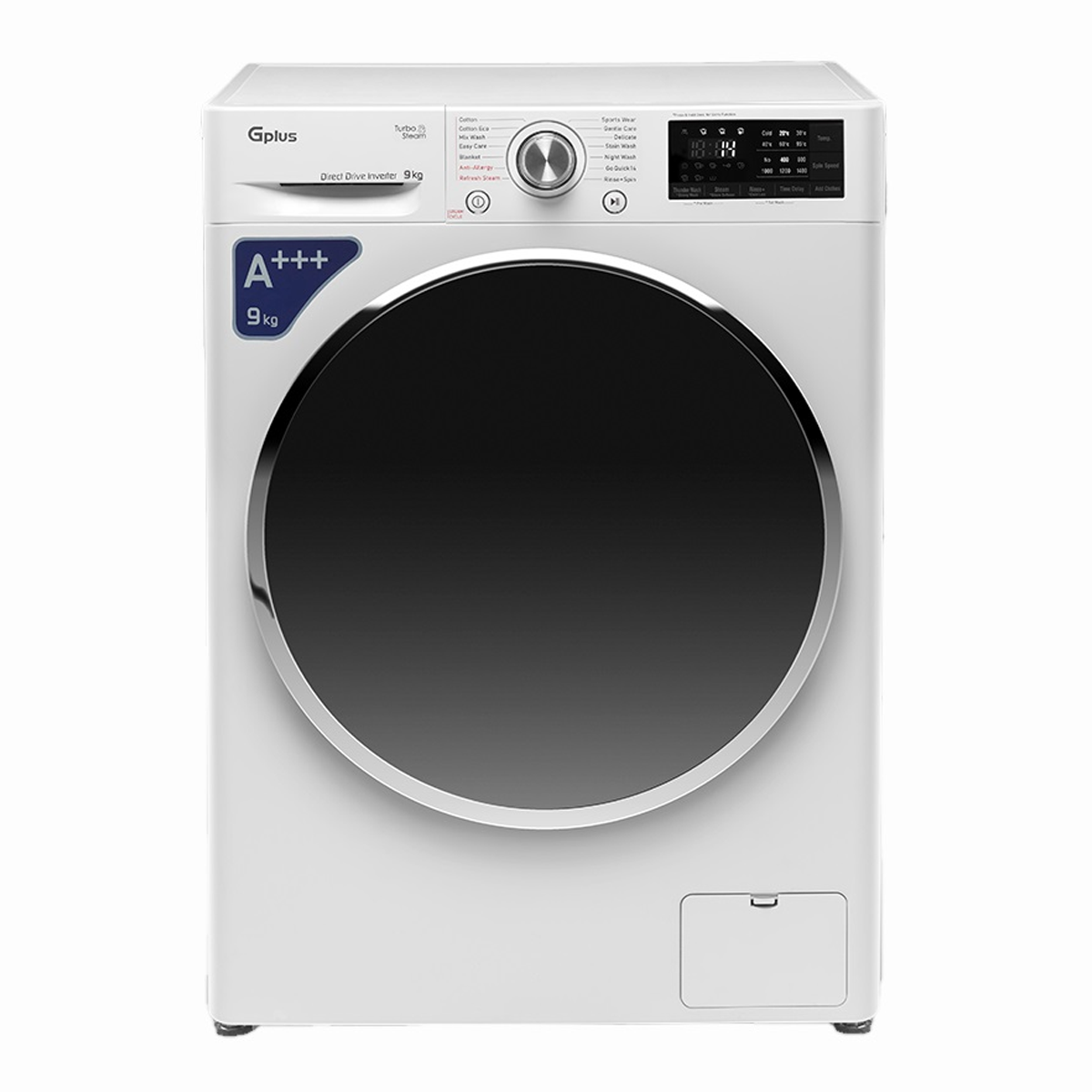 ماشین لباسشویی جی پلاس 9 کیلویی مدل GWM-R99S