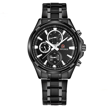 تصویر ساعت مچی مردانه نیوی فورس مدل NF9089 با بند استیل 