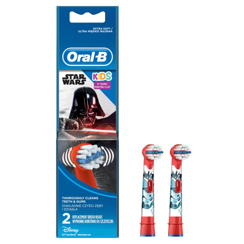 سری یدک مسواک برقی اورال-بی مدل STAR WARS بسته 2 عددی سری یدک مسواک برقی اورال-بی مدل STAR WARS بسته 2 عددی