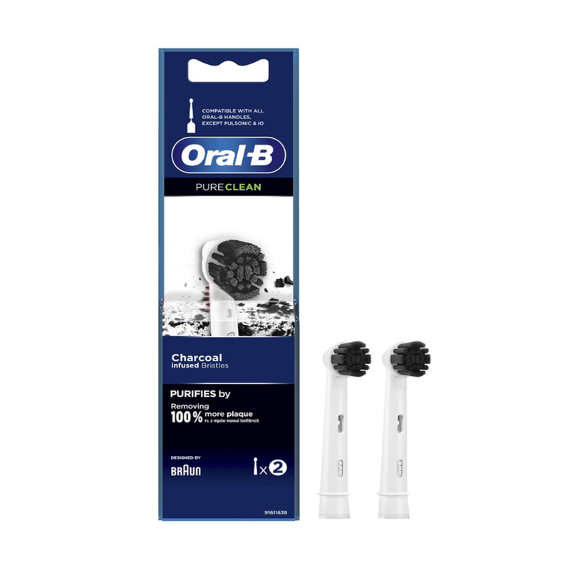 سری یدک مسواک برقی اورال-بی مدل Pure Clean بسته 2 عددی سری یدک مسواک برقی اورال-بی مدل Pure Clean بسته 2 عددی